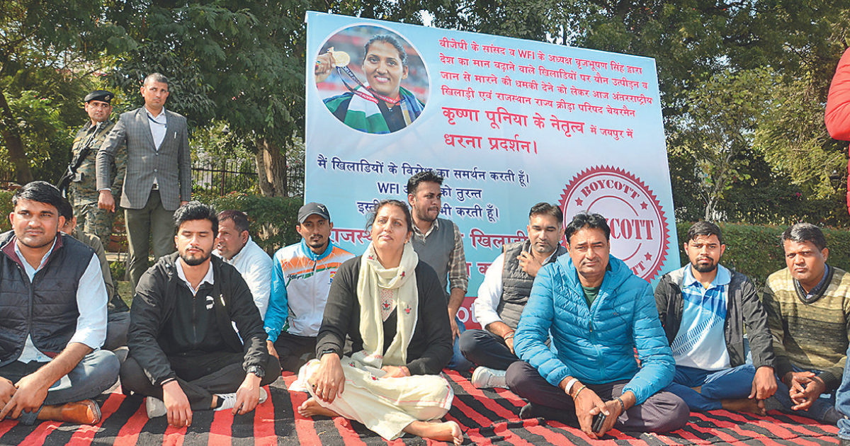Rajasthan athletes demand action